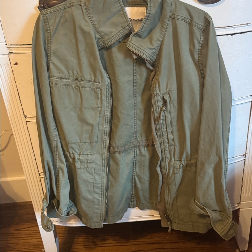 Madewell Olive Utility Jacket